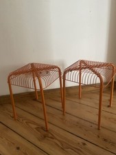 Vintage IKEA Västerön Metal Stool / discontinued vintage chairs
