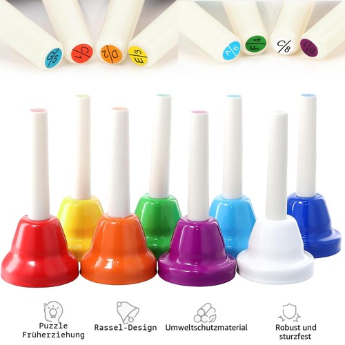 Handglocken noten - handglocken, 8-noten