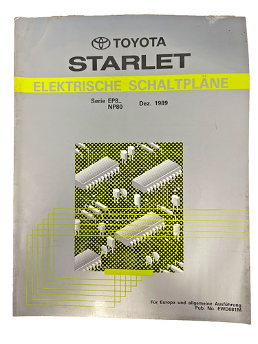 Toyota starlet - toyota,