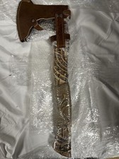 WikingerAxt-Axt-Beil handgefertigt OdinAxt aus Kohlenstoffstahl Eichenholz Griff