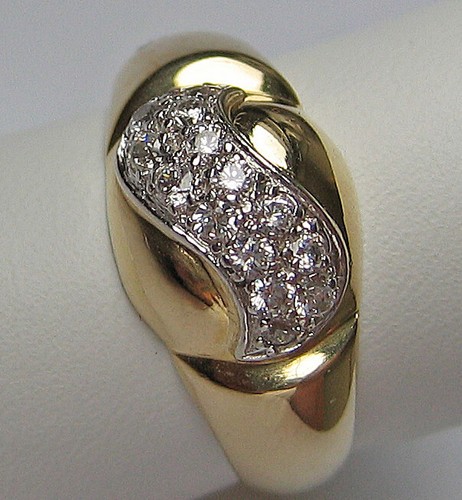 Bandring brillanten aus 585 - bandring,