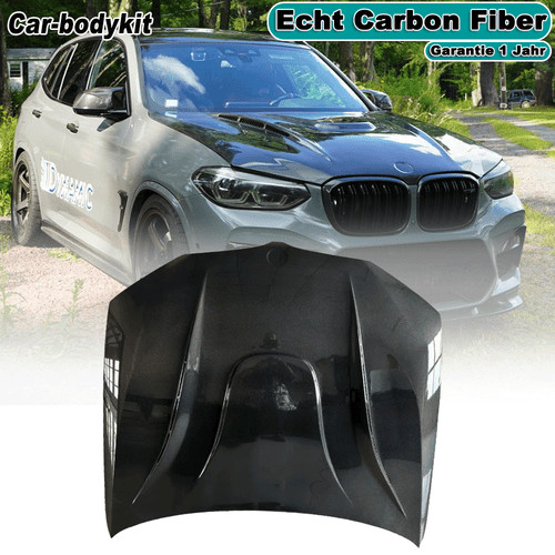 Carbon front motorhaube haube - motorhaube,