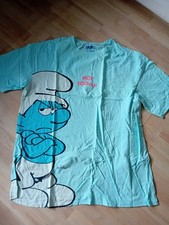 Damen Longshirt Disney  Xl Schlümpfe