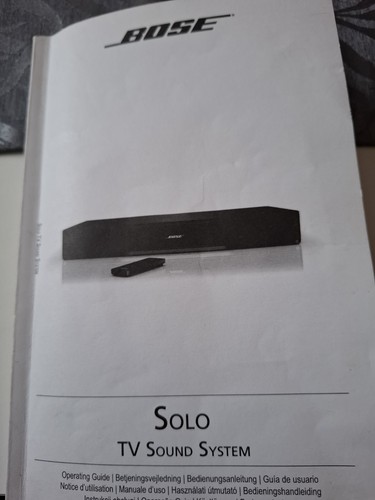 Bose solo sound - solo,
