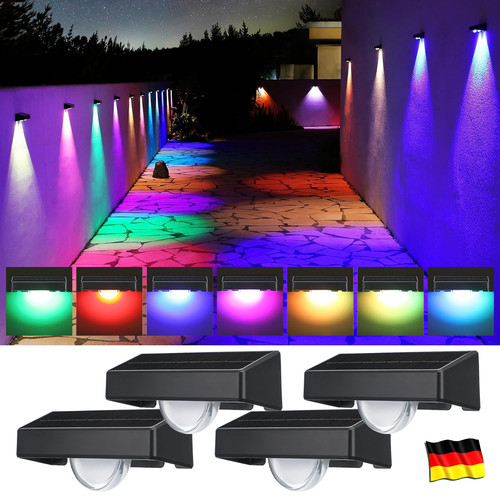 Rgbw led solar - 2/4x,