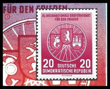 Friedensfahrt 1956 PF/DZ MNR 522  postfrisch  (522pRü)