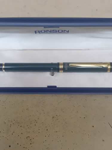 Vintage ronson dunkelgrün - vintage,