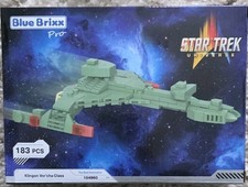 BlueBrixx Pro - Star Trek - Klingon Vor'cha Class - 104960 - Mini Modell -
