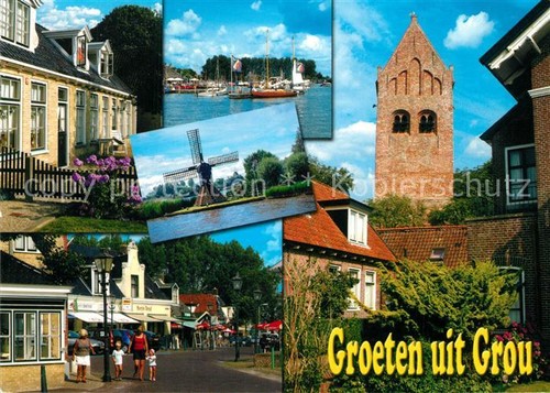 Grou friesland kirche - grou,