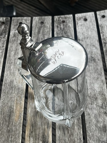 Herawerke jugendstil krug glas - herawerke,