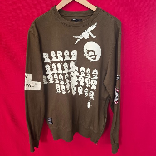 Punk royal graphic skull - royal,