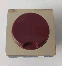 Steckdose mit Klappdeckel GIRA S Komfort - Programm braun/gold