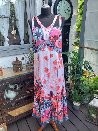 Biba viscose kleid - biba, gr.42