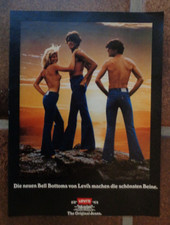 Levi's Jeans Mode Werbung bzw Reklame, 70er Jahre