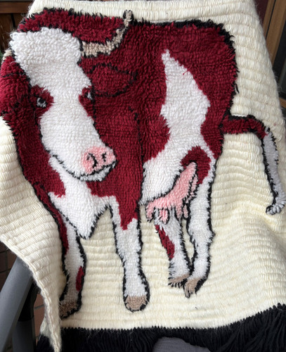 Wandteppich motiv kälbchen - motiv,