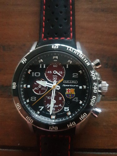 Seiko sportura barcelona - seiko, fc