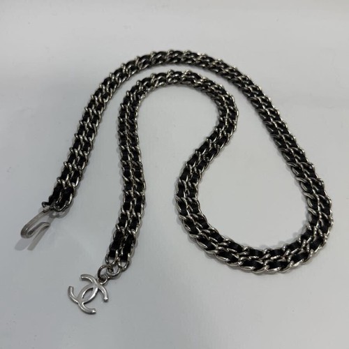 Chanel logo schwarz - cc, leder