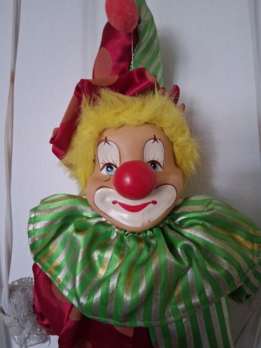 Marionette auf schaukel clown - auf,