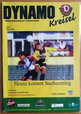 Dynamo Kreisel - Dynamo Dresden - FSV Zwickau - 2001/02