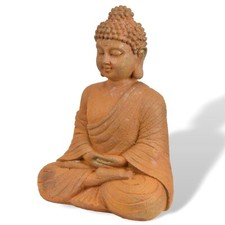 Figur Buddha aus Eisen Garten