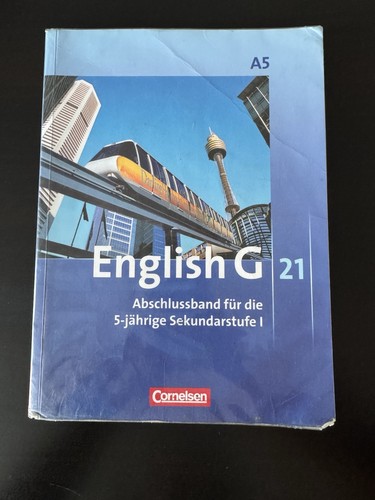 English abschlussband - english, g