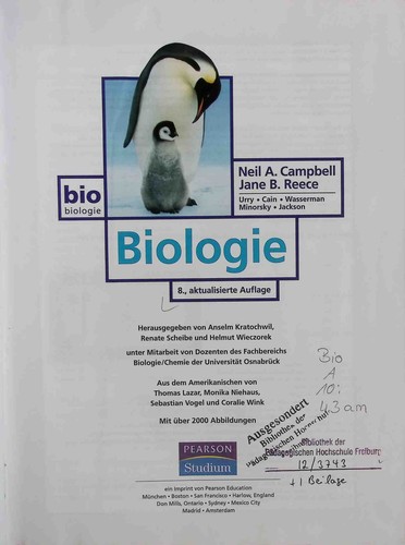 Biologie pearson studium - studium,