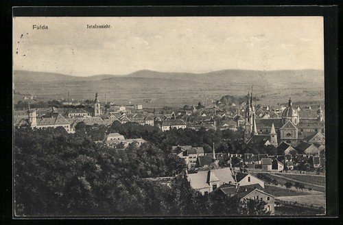 Ansichtskarte fulda - ansichtskarte,