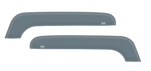 Windabweiser set aus acryl - windabweiser-set,