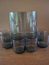 DDR Bowle  Glas Bowleglas Bowleschüssel  mit 6 x Glas
