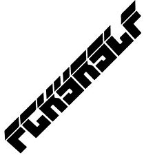 Aufkleber FCKYRSLF  Auto