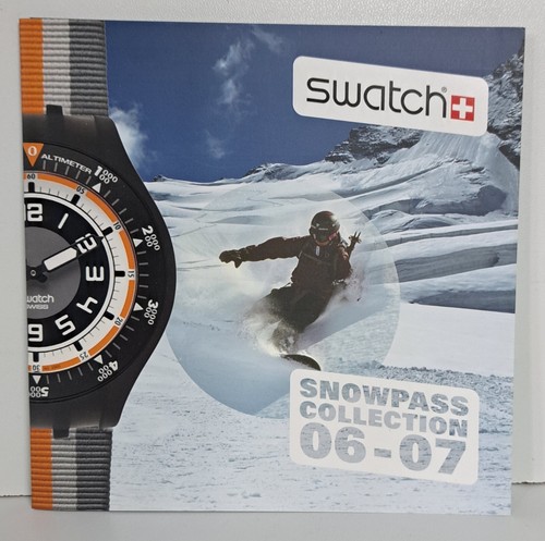 Swatch katalog catalogue - katalog,
