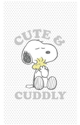 Peanuts snoopy handtuch - peanuts,