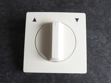 Siemens Delta style Jalousieknebelschalter Abdeckplatte 5TG1360 titanweiß