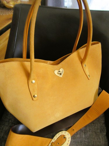Escada shopper velourleder - escada,