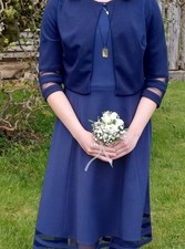 festliches Kleid mit Bolero -