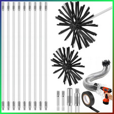 Kaminbürste set 150mm mit - kaminbürste,