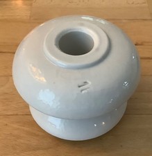 Alter Isolator Porzellan, Deko, Kerzenhalter, Briefbeschwerer… Keramik, 16