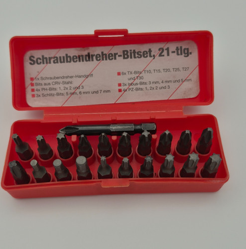 Bit set teilig - bit-set, 21-teilig