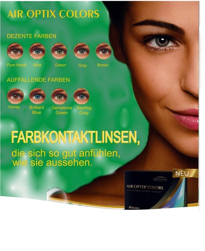 Air optix color - air, gray