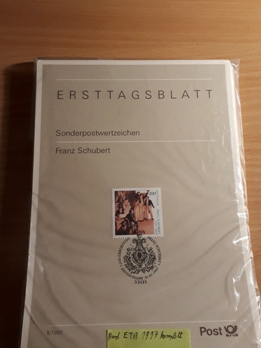 Brd ersttagsbätter etb fdc - etb, mk
