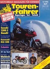 TF9604 + Test SUZUKI GSF 1200 S Bandit + KAWASAKI KLE 500 + Tourenfahrer 4/1996