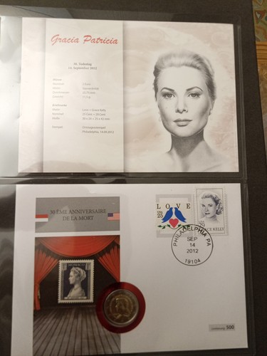 Numisbrief monaco 2012 - numisbrief, gracia