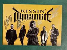 Autogrammkarte Kissin‘ Dynamite 2025 handsigniert, Back With A Bang 5 Autogramme