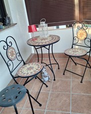 Bistroset 3-teilig mit Mosaik