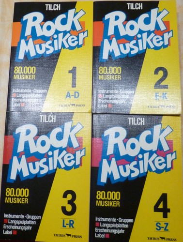 Rock musiker lexikon von - rock, tilch