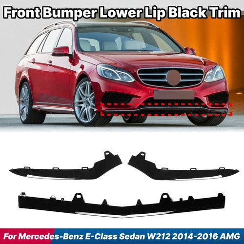 Schwarz front spoiler - front, lippe