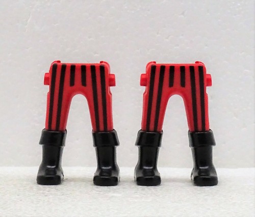 Beine rot schwarz - x,