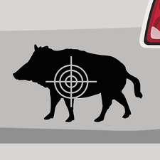 Aufkleber Eber Fadenkreuz