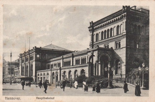 Hannover hauptbahnhof - ak,