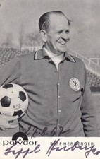 Sepp Herberger VFR Mannheim Waldhof TB Berlin DFB Deutschland, Weltmeister 1954.